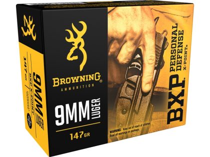 9mm, Browning BXP X Point, Personal Defense