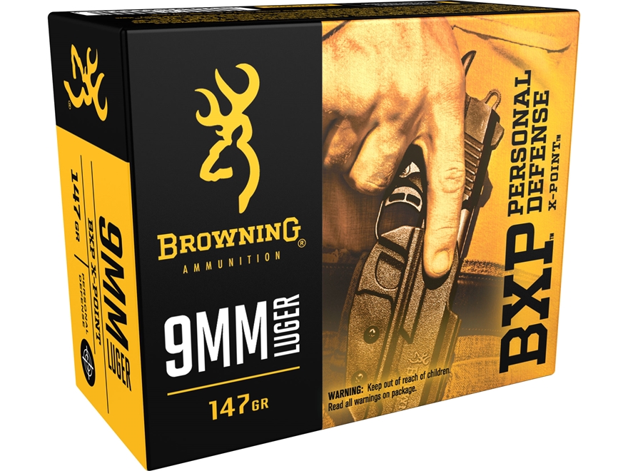 9mm, Browning BXP X Point, Personal Defense