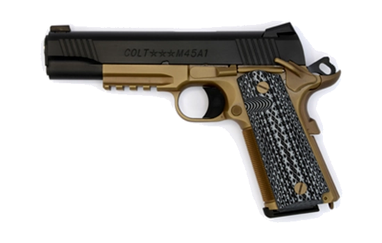 Colt - Government CQB — 45 Auto (ACP) · 8 Round · Black, Flat Dark Earth · 5" · Full Size · Single Action